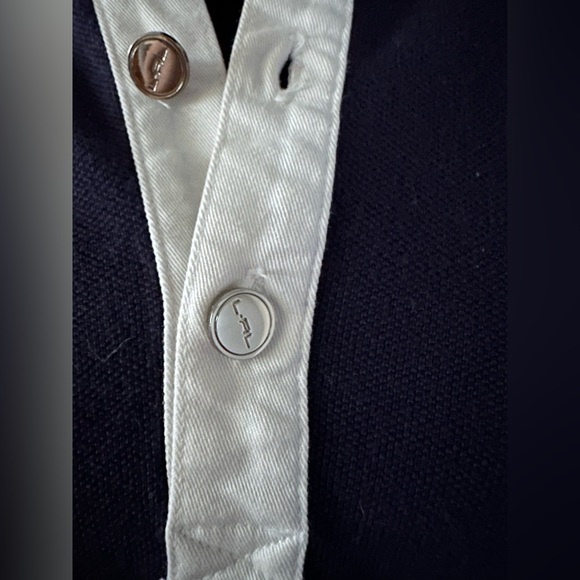 Ralph Lauren Navy Blue Button Down Shirt - Picture 5 of 12